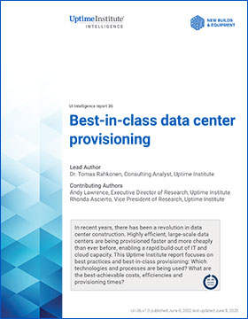 Best-in-class data center provisioning