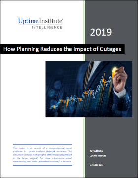 Report: How Planning Reduces the Impact of Outages