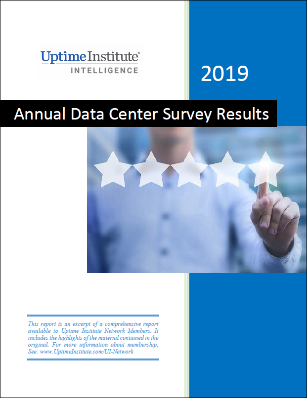 Report: Uptime Institute's 2019 Data Center Industry Survey Results