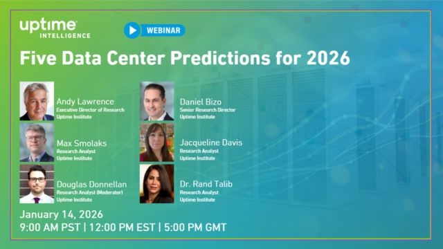 Webinar: Five Data Center Predictions for 2026